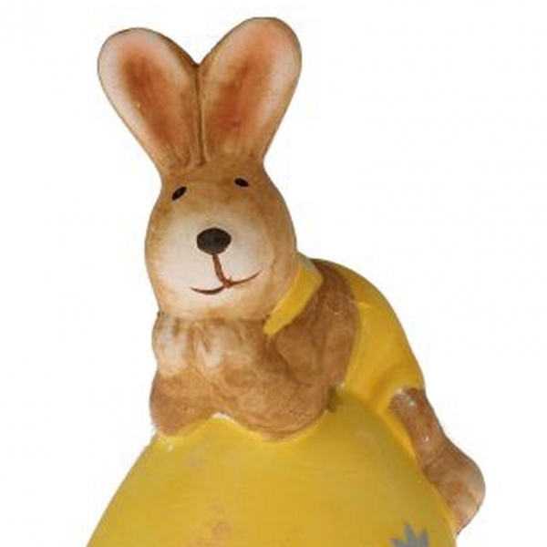 Veľkonočné dekorácie 2024 zajac s vajíčkom