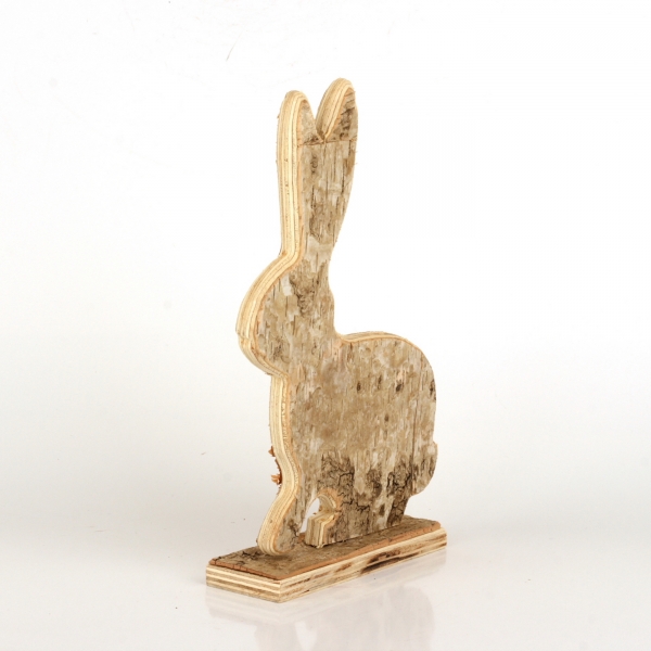 Veľkonočné dekorácie drevený zajac 26,5x17cm