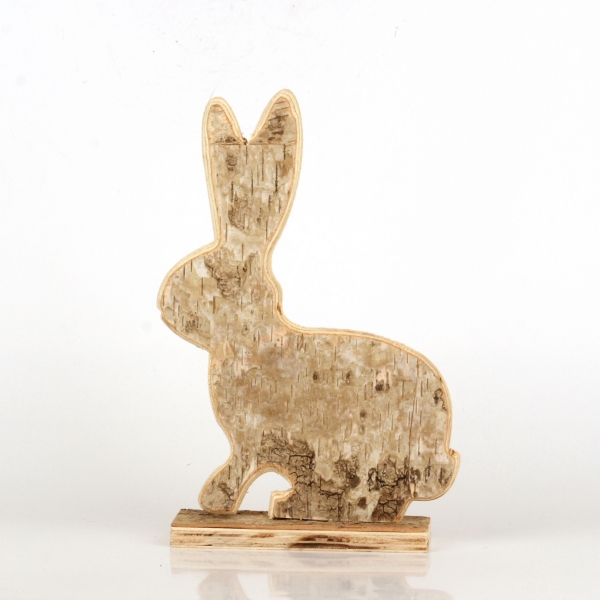 Veľkonočné dekorácie drevený zajac 26,5x17cm