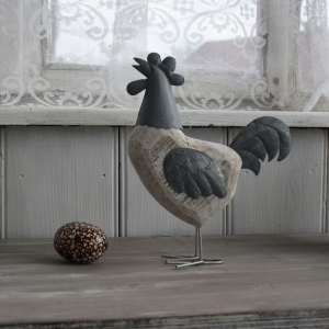 Veľkonočné dekorácie kohút vzpriamený 19x7,5x24,5cm