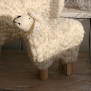 Veľkonočné dekorácie ovce 26x27x8cm