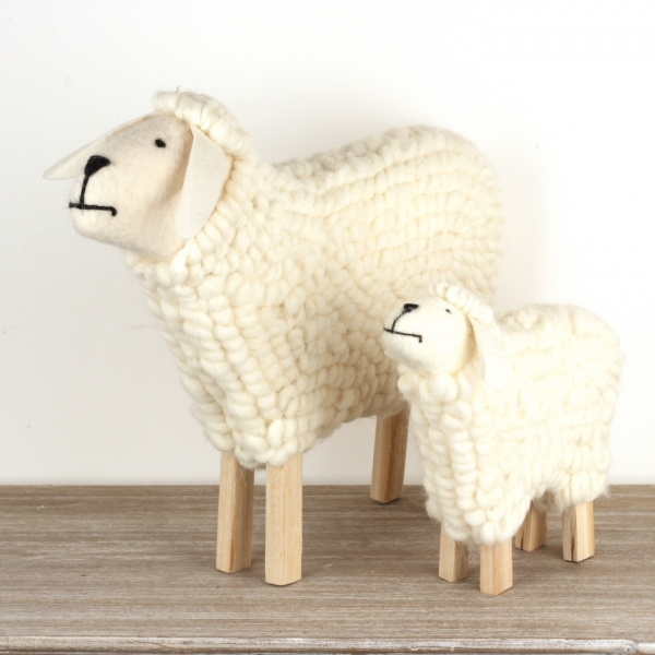 Veľkonočné dekorácie - ovce väčšie