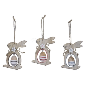 Veľkonočné dekorácie zajac 7,5x12cm