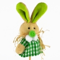 Veľkonočná dekorácia- zajac v sukni zapichovací
