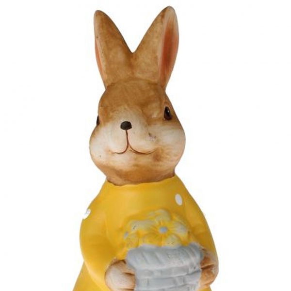 Veľkonočné dekorácie zajačik s vajíčkami