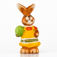 Veľkonočná dekorácia- zajačik v sukni