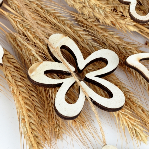 Veľkonočné dekorácie záves kvietok