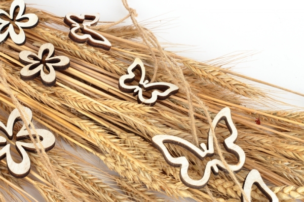 Veľkonočné dekorácie záves motýľ