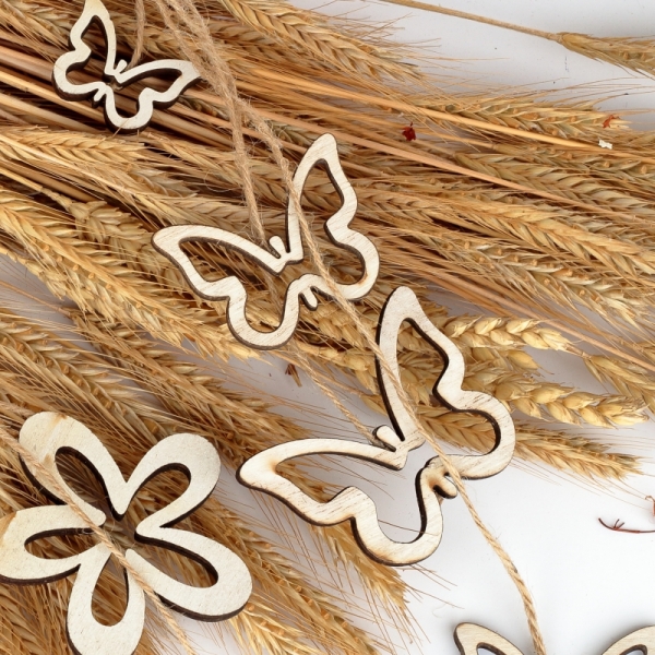 Veľkonočné dekorácie záves vtáčik