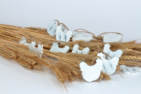 Veľkonočné dekorácie závesný kohút 12ks