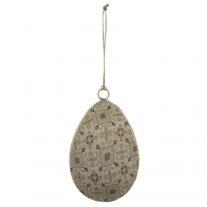Veľkonočné vajíčko na zavesenie 5x7,2x1cm 