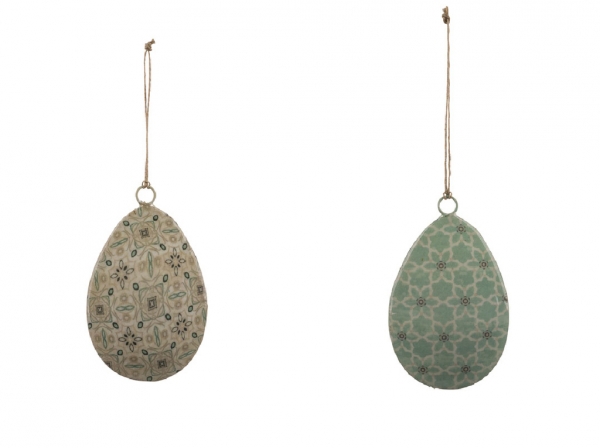Veľkonočné vajíčko na zavesenie 5x7,2x1cm 
