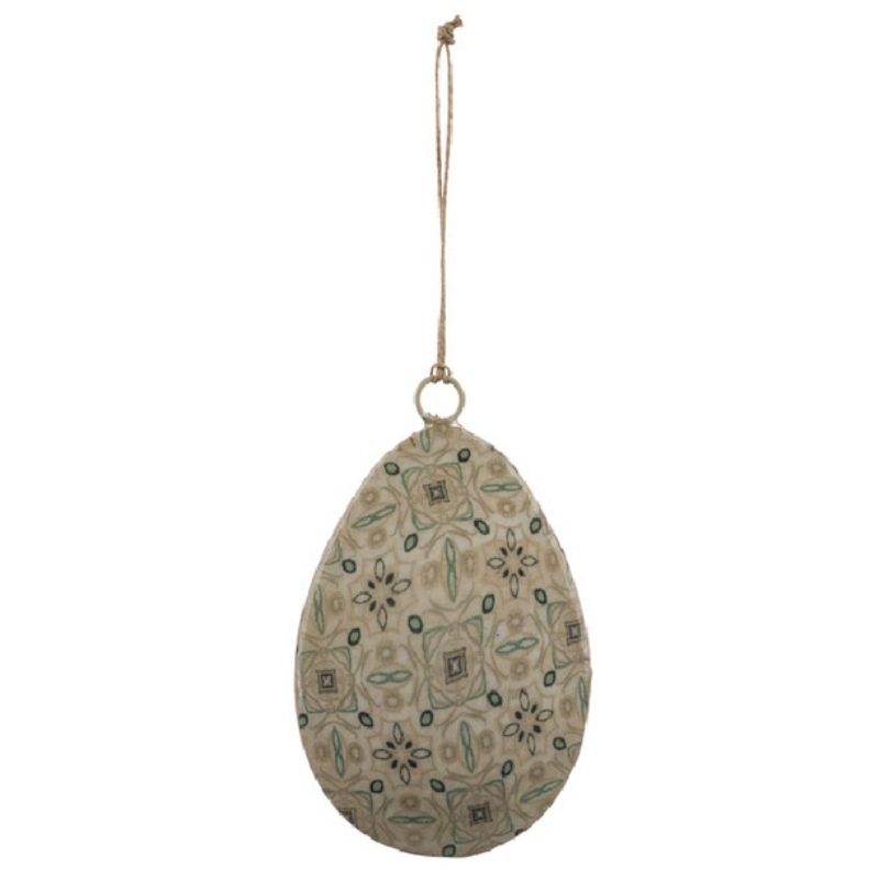 Veľkonočné vajíčko na zavesenie 5x7,2x1cm 