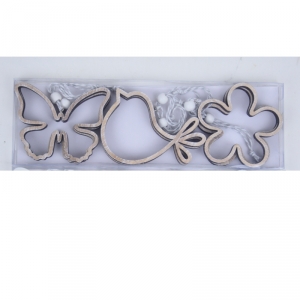 Veľkonočné závesné dekorácie tmavá sada