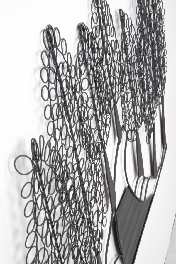 Dekorácia na stenu stromy 90x65cm