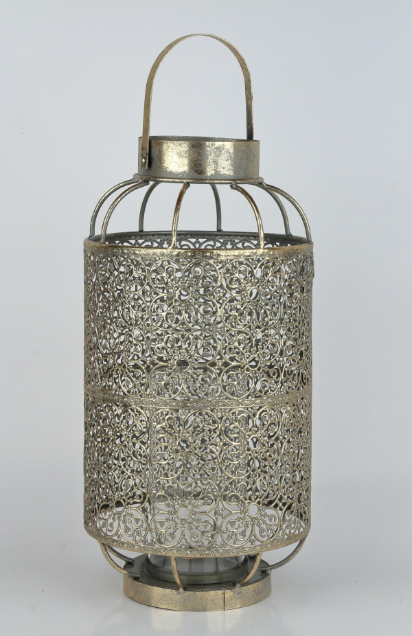 Veľká lucerna kovová 44cm