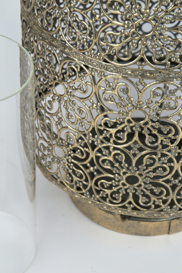 Veľká lucerna kovová 44cm