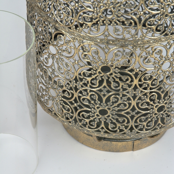 Veľká lucerna kovová 44cm