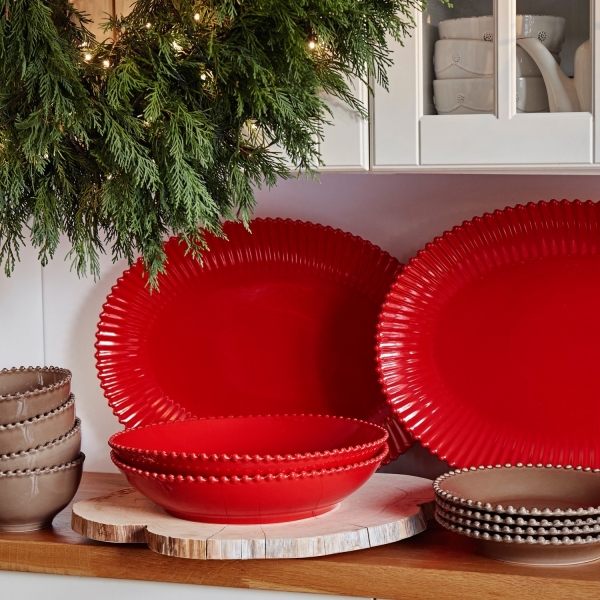 Veľká šalátová misa, alebo na ovocie 34cm COSTA NOVA RUBI