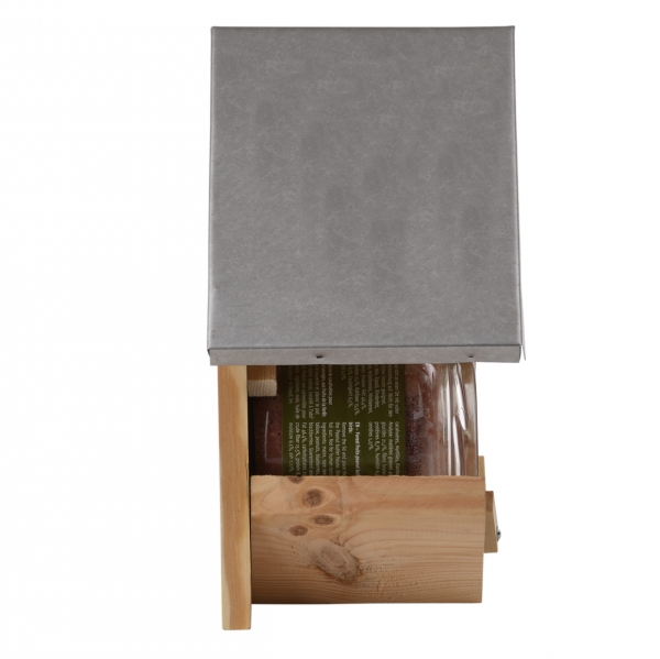 Veľké krmítko pre vtáky na arašidové maslo Triple