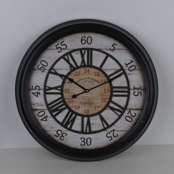 Veľké nástenné hodiny Bordeaux Superieur 58cm