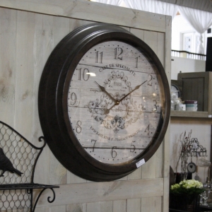 Veľké nástenné hodiny Cafe Paris 58cm