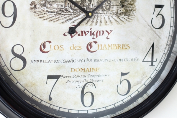 Veľké nástenné hodiny kovové 61cm