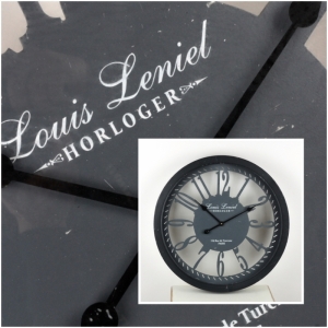  Veľké nástenné hodiny Louis Leniel 68cm