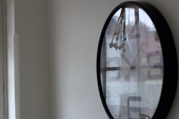 Veľké nástenné hodiny plechové 68cm