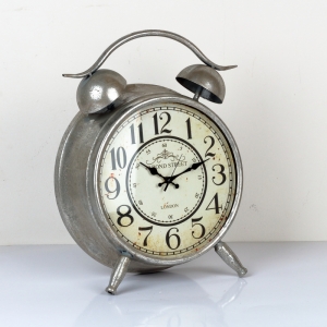 Veľké stolové hodiny budík 49 BOND STREET 48cm