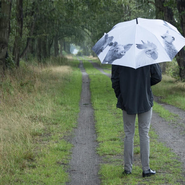 Veľký dáždnik 120x120x95,5cm