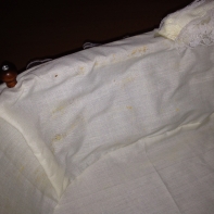 Veľký kočík pre bábiky 58x26x52cm - vada látky