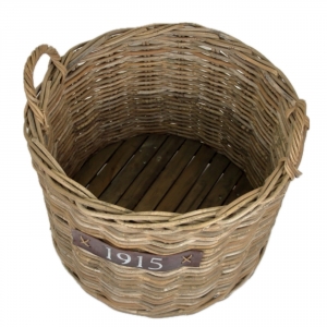 Veľký kôš na drevo bez koliesok 45 x 58 cm