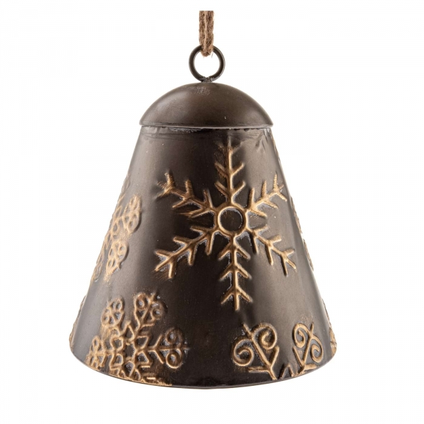 Veľký kovový zvonček Iseult 25 cm