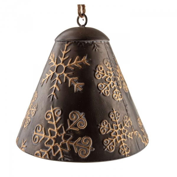 Veľký plechový zvon Mercurio 29,5 x 29,5 x 28 cm