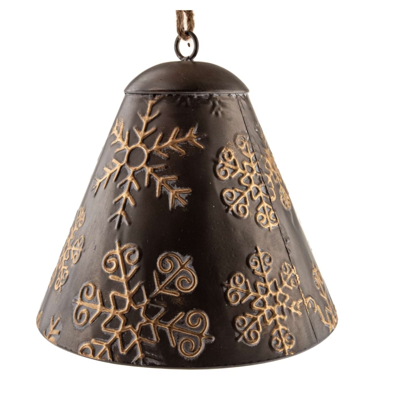 Veľký plechový zvon Mercurio 29,5 x 29,5 x 28 cm