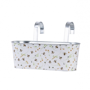 Veľký závesný kvetináč sa vzorka včielok