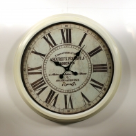 Vonkajšie hodiny nástenné do reštaurácie priemer 70cm