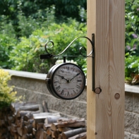 Vonkajšie hodiny obojstranné Botanique