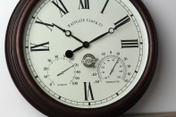 Vonkajšie hodiny s Hydrometre a teplomerom 32cm