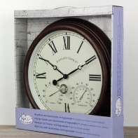 Vonkajšie hodiny s Hydrometre a teplomerom 32cm