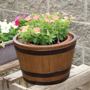 Vonkajši kvetináč džber 36cm