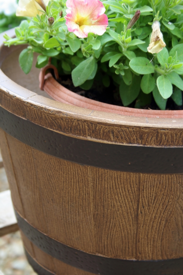 Vonkajši kvetináč džber 36cm