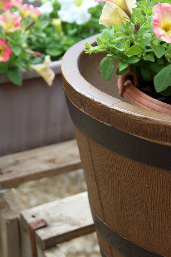 Vonkajši kvetináč džber 36cm