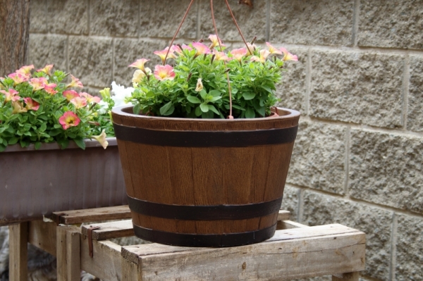 Vonkajši kvetináč džber 36cm