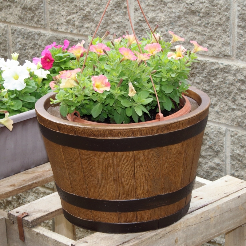 Vonkajši kvetináč džber 36cm