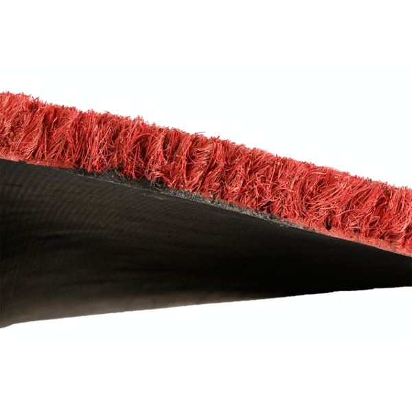 Vonkajšia rohožka Jablká zeleno/červená 74x42cm