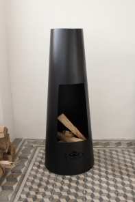 Vonkajší terasový krb