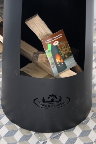 Vonkajší terasový krb