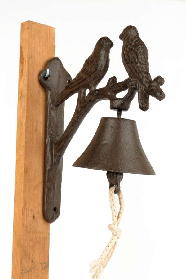 Vonkajší zvonček dva vtáky 18,5cm